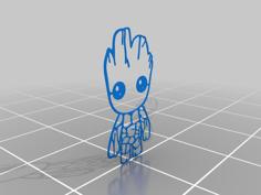 Baby Groot 3D Printer Model