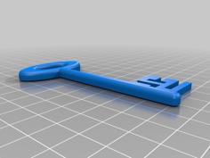 Prop Key 3D Printer Model