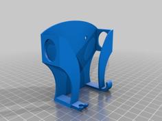 Wall Phone Support Mount 3D Printer Model