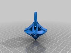 Counter-swirl Spinning Top 2 3D Printer Model