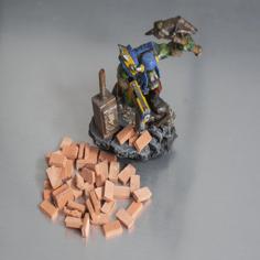 Warhammer Brick Mold 3D Printer Model