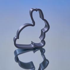 Cookie Cutter Bunny Hase 3D Printer Model