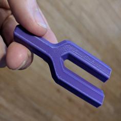 Strap Winder Drill Bit (1 Inch Straps) 3D Printer Model