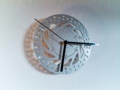 Brake Disc Clock 3D Printer Model