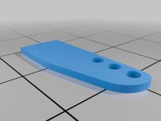 Control Horn 3D Printer Model