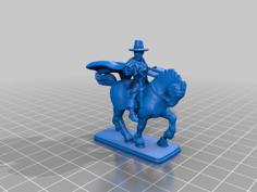 Mounted Witch Hunter 3D Printer Model