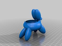 Balloon Dog Planter 3D Printer Model