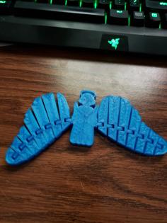 Articulated Angel 3D Printer Model