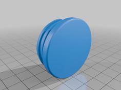 Small Container For 38-400 Bottle Lid (includes Neck/thread Stl For Own Modeling) 3D Printer Model