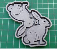 Chocolate Easter Bunnies 3D Printer Model