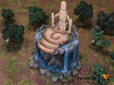 Elven Floating Island 3D Printer Model