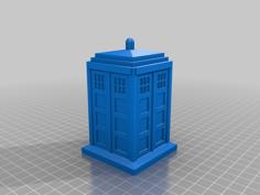 Large Hollow Tardis 3D Printer Model