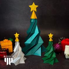 Low Poly Christmas Tree 3D Printer Model