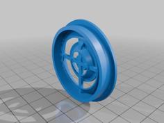 Toyota Round Internal Vent 3D Printer Model