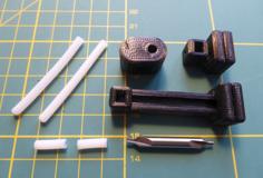 PTFE Tube Chamfer And Cut Jig 3D Printer Model