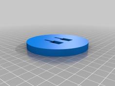 Tacoma Vent Cup Holder 3D Printer Model