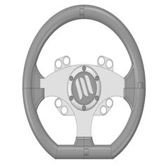 PC Steering Wheel System 3D Printer Model