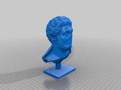 Bust Of A Roman Grammarian 3D Printer Model