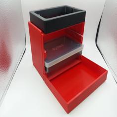 Storage Box For Resin Tubs (VAT) For ELEGOO Mars 3D Printer Model