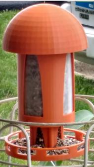 Hopper Bird Feeder 3D Printer Model