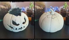 Halloween Pumpkin 3D Printer Model