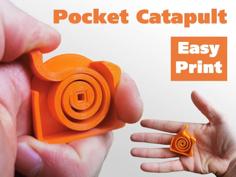 Pocket Catapult 3D Printer Model