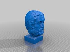 Bust Of Homer 3D Printer Model