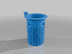 Revised Strainer 3D Printer Model