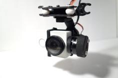 Primbal – 3D Printed 3-Axis Brushless Camera Gimbal For XiaomiYi/GoPro 3D Printer Model