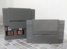 SNES Switch Cartridge Case 3D Printer Model