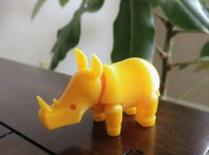 Rhino 3D Printer Model