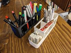 Pen/Pencil Organizing Caddy 3D Printer Model