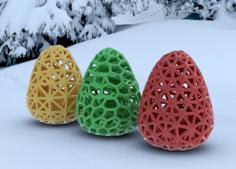 Christmas Pine Cones Parts Vol.4 3D Printer Model