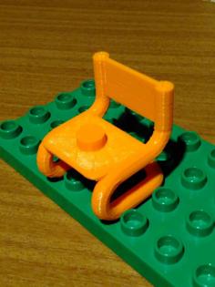 Bauhaus Duplo #1: Chair 3D Printer Model