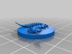 Giant Centipede 3D Printer Model