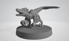 Deinonychus Mini 3D Printer Model