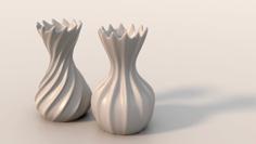 Corrugated Vase 3D Printer Model