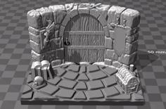 Stand For Figurine 1 – The Wizard’s Room Entrance 3D Printer Model