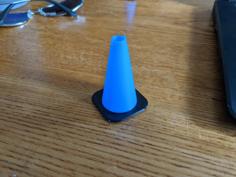 Two Piece R/C Car Traffic Cones 3D Printer Model