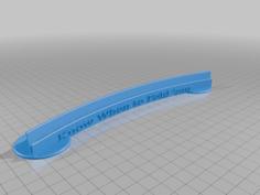 Playing Card Holder With Tilt And Extra Length 3D Printer Model