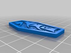 Klingon Darsek Coin 3D Printer Model