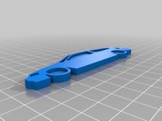 Honda Crx Keychain 3D Printer Model