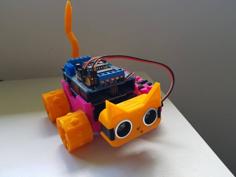 Bunny And Cat Head For SMARS Robot 3D Printer Model