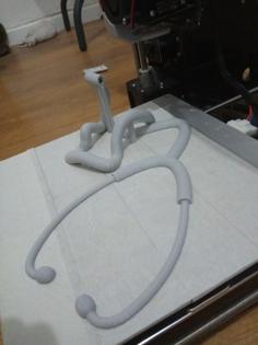 Stethoscope Smartphone Stand 3D Printer Model