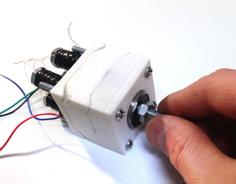 Experimental 3D Printable Nema 17 Stepper Motor 3D Printer Model