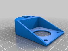 Nema 17 – 2020 Angled Mounting Bracket 3D Printer Model