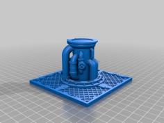 Fallout – Overseer Command Center With Base 28mm/32mm 3D Printer Model