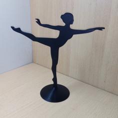 Ballerina Jewelery Stand 3D Printer Model