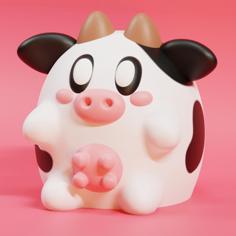 Cow 3D Printer Model