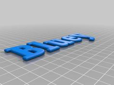 Bluey 3D Printer Model